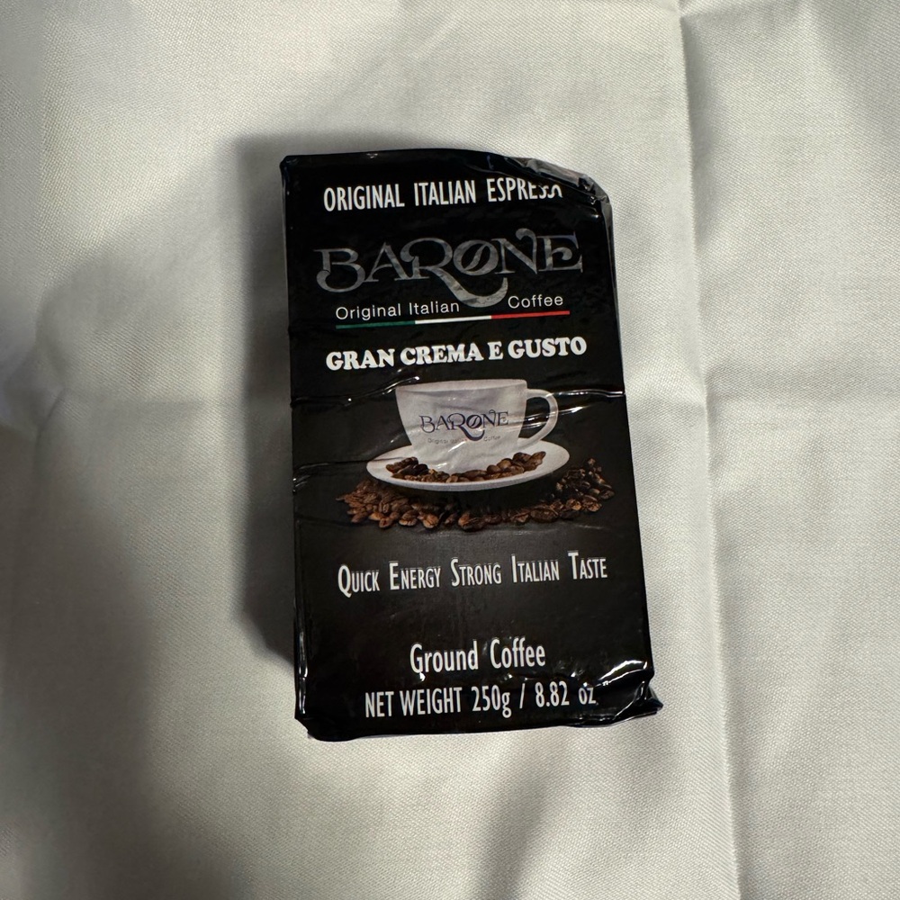 ESPRESSO Ground Coffee BARONE ORIGINAL ITALIAN STRONG TASTE 250g-8.82oz imported